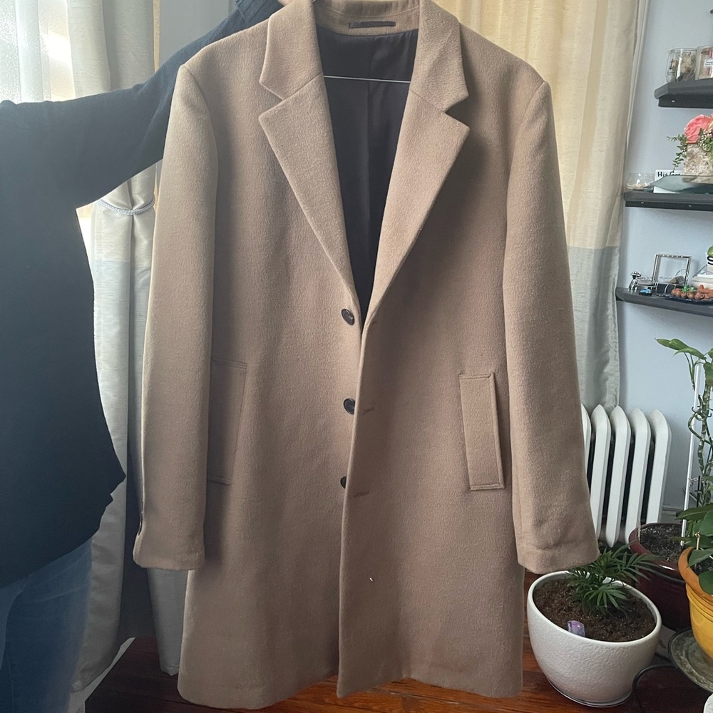 Beige Peacoat from ASOS